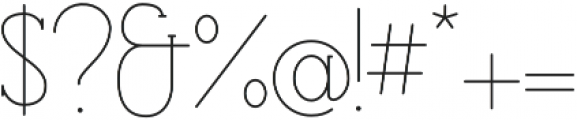 Profuturic-Serif otf (400) Font OTHER CHARS
