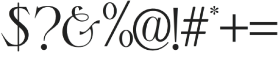 Prolistica Regular otf (400) Font OTHER CHARS