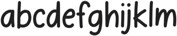 Promise Regular otf (400) Font LOWERCASE