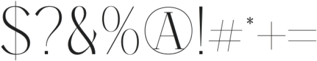 Promises Gisttela Serif otf (400) Font OTHER CHARS