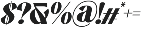 Pronema Serif Slant Italic otf (400) Font OTHER CHARS