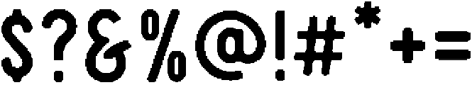 Pronk Clean Regular otf (400) Font OTHER CHARS