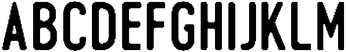 Pronk Clean Regular otf (400) Font UPPERCASE