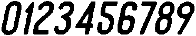 Pronk Clean RegularSlant otf (400) Font OTHER CHARS