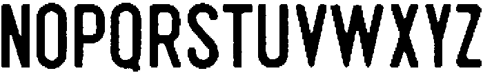 Pronk Rough Regular otf (400) Font LOWERCASE