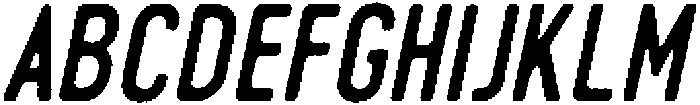 Pronk Rough RegularSlant otf (400) FONT