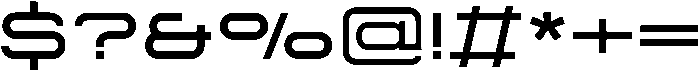 Proscenium Slab Light otf (300) Font OTHER CHARS