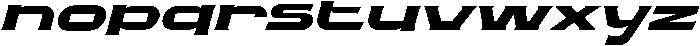 ProsceniumSerifBoldItalic otf (700) Font LOWERCASE