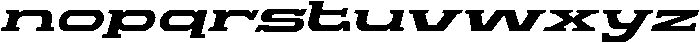 ProsceniumSlabBoldItalic otf (700) Font LOWERCASE