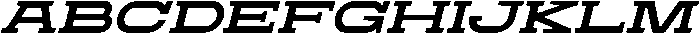 ProsceniumSlabItalic otf (400) Font UPPERCASE
