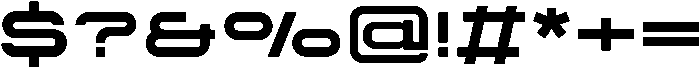 ProsceniumSlabRegular otf (400) Font OTHER CHARS