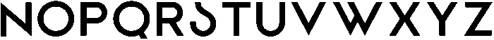 Prospac Regular otf (400) Font UPPERCASE