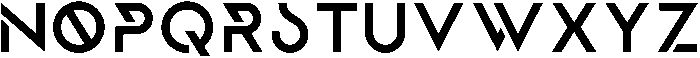 Prospac Regular otf (400) Font LOWERCASE