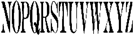 Proster Display otf (400) Font LOWERCASE