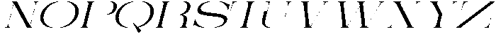 Prostetrix Italic otf (400) Font UPPERCASE