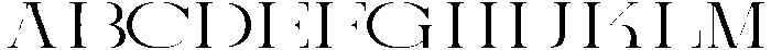 Prostetrix otf (400) Font UPPERCASE