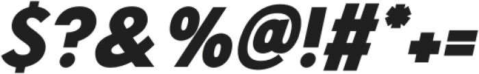 Prosty Sans Bold Italic otf (700) Font OTHER CHARS