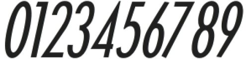 Prosty Sans Condensed Italic otf (400) Font OTHER CHARS