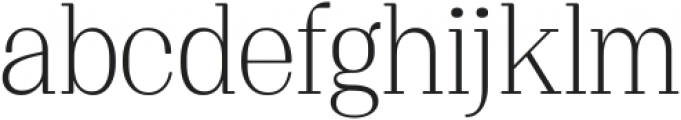 Proto Serif Light ttf (300) Font LOWERCASE