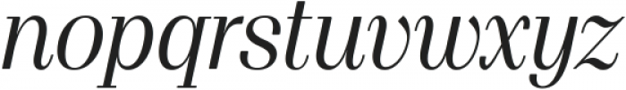 Proto Serif Medium Italic ttf (500) Font LOWERCASE