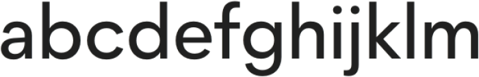 Protofo Medium otf (500) Font LOWERCASE