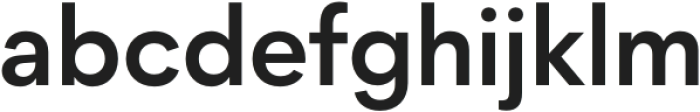 Protofo SemiBold otf (600) Font LOWERCASE