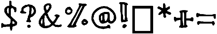 Provence otf (400) Font OTHER CHARS