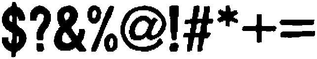 Provisions Regular otf (400) Font OTHER CHARS