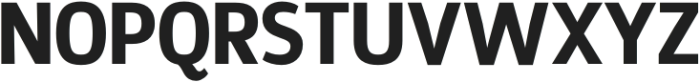 Prox Bold otf (700) Font UPPERCASE