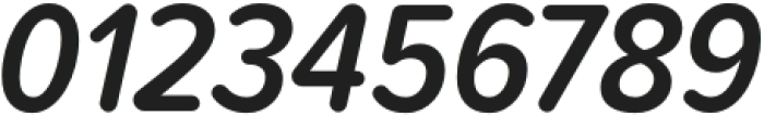Proxima Soft Condensed Semibold Italic otf (600) Font OTHER CHARS