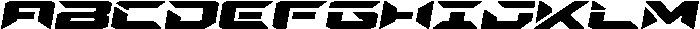Proxime Oblique otf (400) Font UPPERCASE