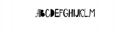 Prancing-Regular.otf Font UPPERCASE