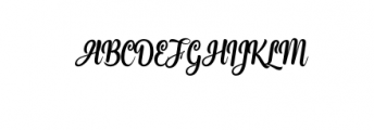 Premier Script.otf Font UPPERCASE