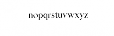 Prestige Signature Serif.otf Font LOWERCASE