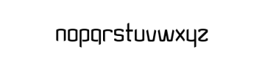 Prevailing.otf Font LOWERCASE