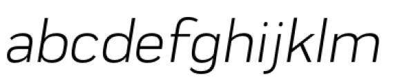 Praktika Regular Italic Font LOWERCASE