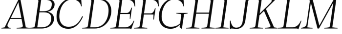 Prestigea Italic Font UPPERCASE