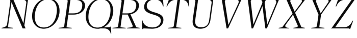 Prestigea Italic Font UPPERCASE