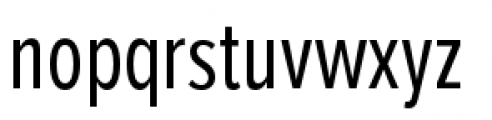 Proxima Nova Extra Condensed Regular Font LOWERCASE