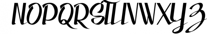 Prastika Script Typeface Font UPPERCASE