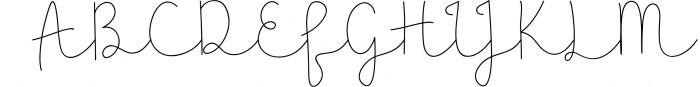 Presty - Regular & Light Styles Font UPPERCASE