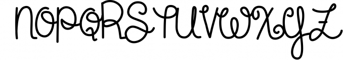 Pretty Ladybird Font UPPERCASE
