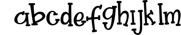 Pretty Pumpkin - Fun Serif Font with Frame Font LOWERCASE
