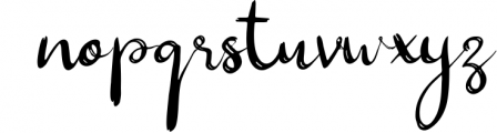 Primrose - A Cheerful Modern Handwritten Brush Script Font LOWERCASE