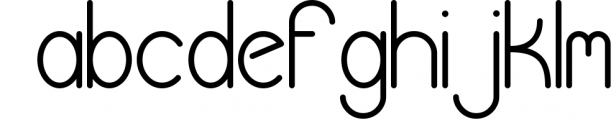 ProFuturic Sans Font LOWERCASE