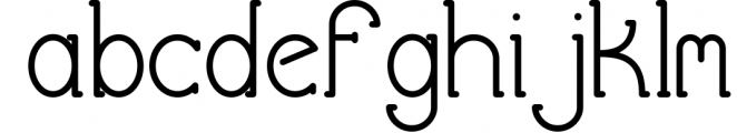 ProFuturic Serif 1 Font LOWERCASE