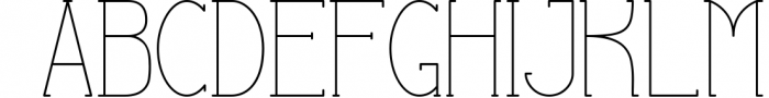 ProFuturic Serif Font UPPERCASE