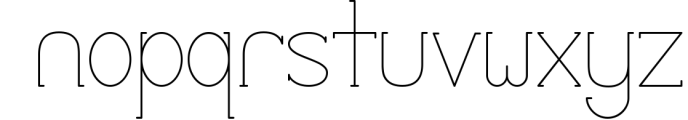 ProFuturic Serif Font LOWERCASE