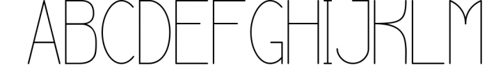 ProFuturic Typeface 1 Font UPPERCASE