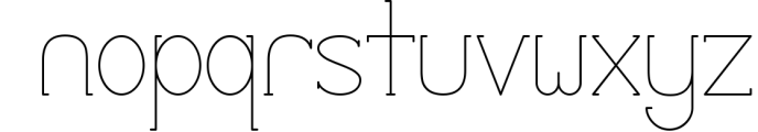 ProFuturic Typeface 3 Font LOWERCASE
